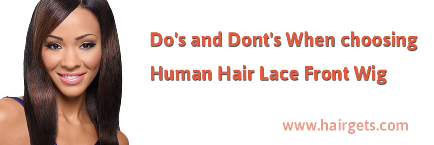 Qué hacer y qué no hacer al elegir pelucas de cabello humano con encaje frontal