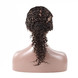 Menneskehår Frontal, Curly 360 Lace Frontal, 12-28 tommer 0 small
