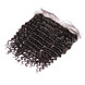 Billigste Virgin Hair Deep Wave Lace Frontal, Natural Back 0 small