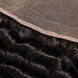 Frontal de encaje de cabello virgen liso, frontal rizado 13 * 4 para mujeres 3 small