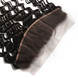 Frontal de cabelo brasileiro macio como seda, frente de renda de onda de água 13x4 polegadas 2 small