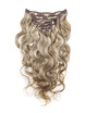Kastanienbraun/Blond (#F6-613) Ultimate Body Wave Clip In Remy Hair Extensions 9 Stück 0 small
