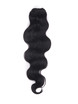 Gitzwart (#1) Body Wave Ultimate Clip In Remy Hair Extensions 9 stuks 2 small