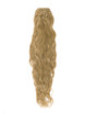 Aardbeiblond (#27) Premium Kinky Curl Clip In Hair Extensions 7 stuks 1 small