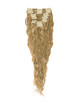Strawberry Blonde (#27) Premium Kinky Curl Clip en extensiones de cabello 7 piezas 2 small
