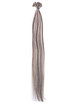 50 pièces Silky Straight Remy Nail Tip/U Tip Extensions de cheveux Marron/Blond (#P4/22) 1 small