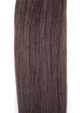 50 extensiones de cabello con punta de uñas Remy rectas y sedosas/punta en U marrón medio (#4) 3 small