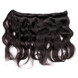 3 piezas Body Wave 8A Natural Black Brazilian Virgin Hair Weave 2 small
