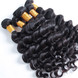 Bundles de cheveux vierges brésiliens naturels noirs naturels 1pcs 0 small