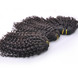 Extensiones de cabello indio virgen 7A Kinky Curl Natural Black 1 small