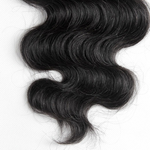 1 paquete 7A Virgin Indian Hair Body Wave Natural Black 1