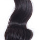 1 stks 8A Virgin Peruaanse Hair Extensions Body Wave Natuurlijk Zwart (# 1B) 0 small