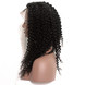 Peruca de cabelo humano, perucas encaracoladas cheias de renda lisa como seda, 14-30 polegadas 0 small