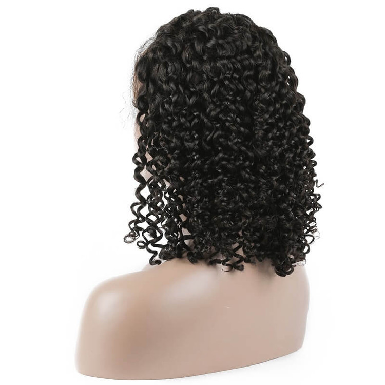 Curly Full Lace Bob Perücken, 100% reines Haar Perücke zum Verkauf 10-28 Zoll 2