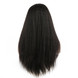 Peruca frontal de renda reta brilhante, perucas de cabelo virgem incríveis 10-26 polegadas 2 small