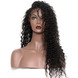 Peruca de cabelo humano de renda completa de seda de onda profunda macia, perucas de renda de 10-28 polegadas