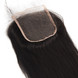 Hot sale Virgin Straight Hair 4x4 Lace Closure Back 0 small