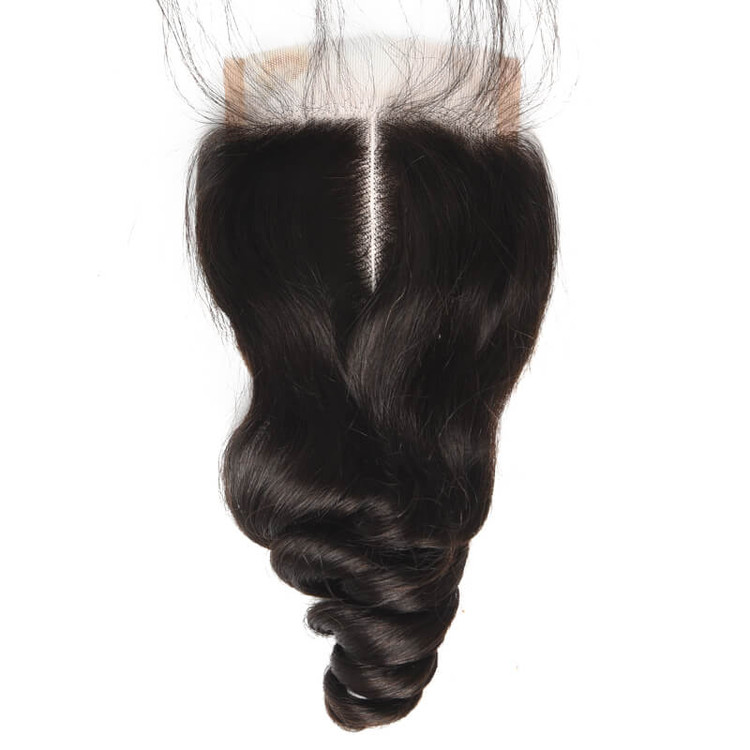 Human Hair Closure, Loose Wave Lace Closure, 8-30 inches 1