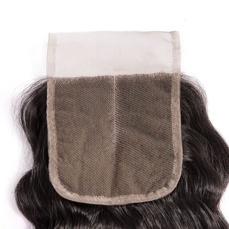 Smooth Virgin Hair Lace Closure,4*4 Loose Curly Closure For Women 3