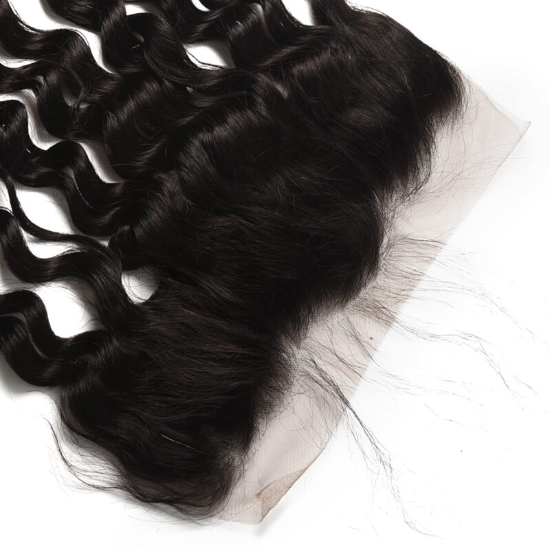 Human Hair 13*4 Loose Curly Lace Frontal, Smooth & Shiny 8-28 Inches 2