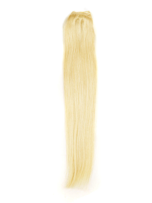Ash/White Blonde(#P18-613) Ultimate Straight Clip In Remy Hair Extensions 9 Pieces 3