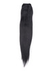 Jet Black(#1) Straight Ultimate Clip In Remy Hair Extensions 9 Pieces 3 small