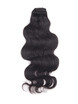 Natural Black(#1B) Ultimate Body Wave Clip In Remy Hair Extensions 9 Pieces 1 small