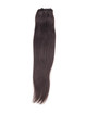 Dark Brown(#2) Ultimate Silky Straight Clip In Remy Hair Extensions 9 Pieces 1 small