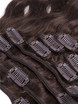 Medium Brown(#4) Ultimate Body Wave Clip In Remy Hair Extensions 9 Pieces 4 small