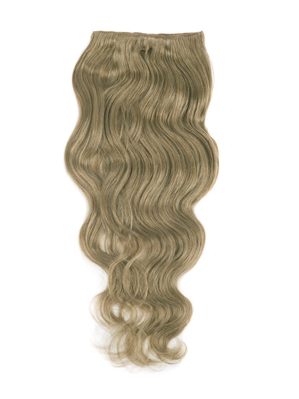 Light Golden Brown(#12) Ultimate Body Wave Clip In Remy Hair Extensions 9 Pieces-np 2