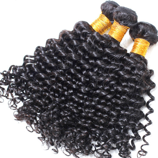 2 Bundle Deep Wave Natural Black 8A Brazilian Virgin Hair Weave 0