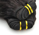 Grade 7A Virgin Indian Hair Extensions Romance Curl Natural Black(#1B) 3 small