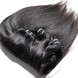 4pcs 7A Virgin Indian Hair Natural Black Silky Straight 0 small