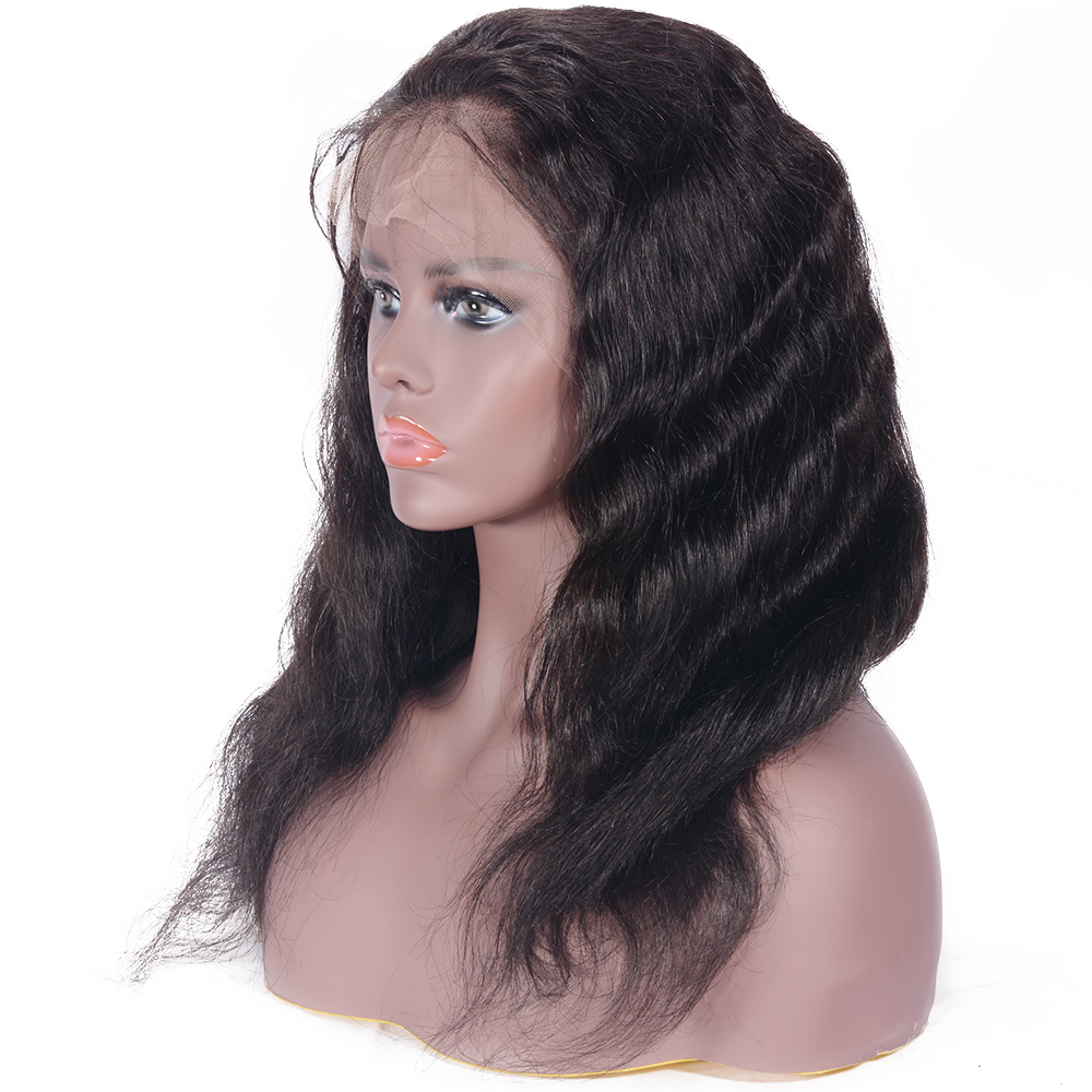 Natural Wave 360 Lace Frontal Wig, 8-26 inch Beautiful & Bouncy Wigs 0
