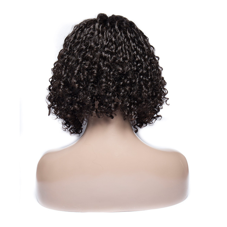 Curly Lace Front Bob Wigs, 100% Human Hair Wigs On Sale 1