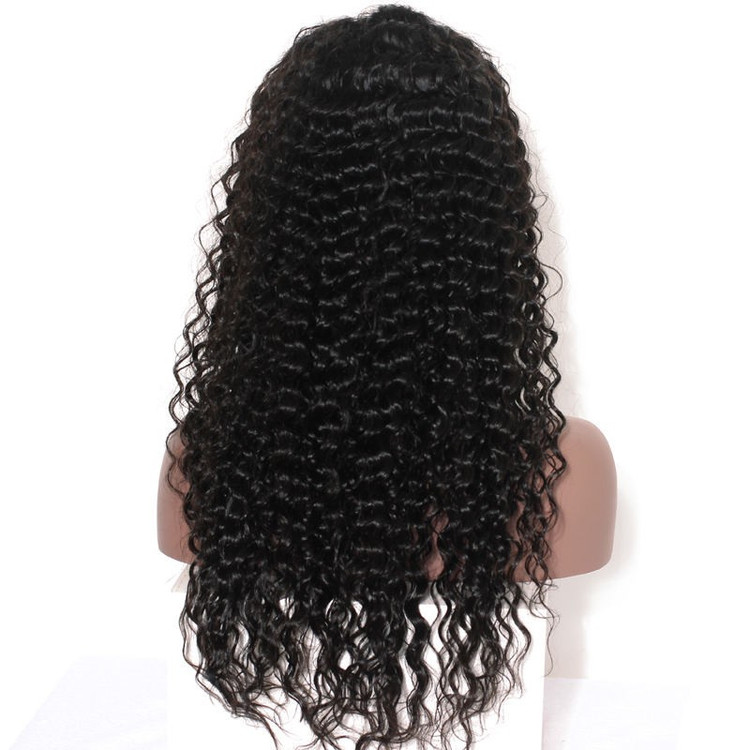 Loose Curly Full Lace Wigs, Human Hair Wigs With Discount 12-30 Inch 2