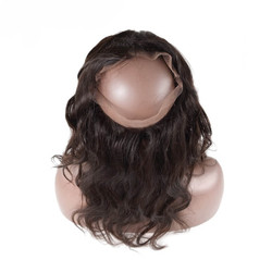 Най-евтината Virgin Hair Body Wave 360 Lace Frontal, Natural Back 8A