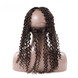 Human Hair Frontal, Curly 360 Lace Frontal, 12-28 inches