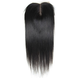 Hot sale Virgin Straight Hair 4x4 Lace Close Back
