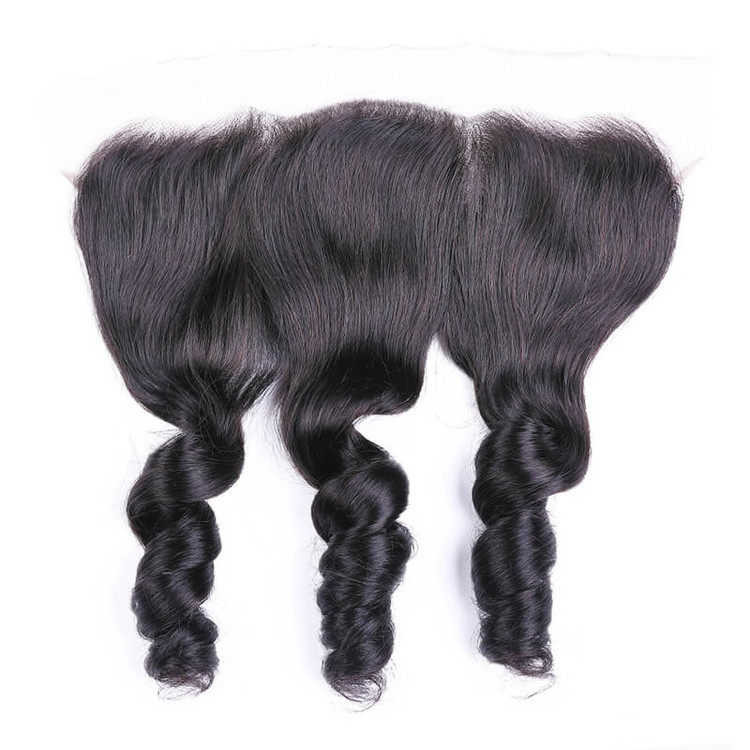 Best Selling 13x4 Loose Wave Virgin Human Hair Lace Frontal For Women