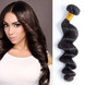 Virgin Brazilian Loose Wave Hair Bundles Natural Black 1pcs