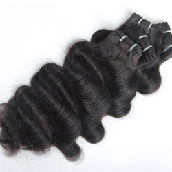4 piezas 7A cabello virgen indio natural negro cuerpo onda