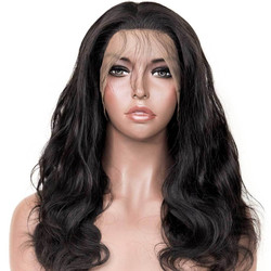 Body Wave 360 Lace Frontal Human Hair περούκες με βρεφικά μαλλιά, 10-28 ίντσες