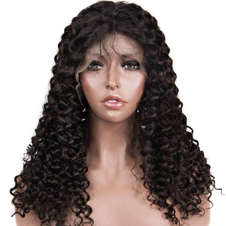 360 Lace Frontal Human Hair Water Wave Wigs, 10-30 Inch  Smooth & Shiny