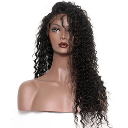 Soft like Silk Deep Wave Full Lace Human Hair Wig, 10-28 inch Lace Wigs