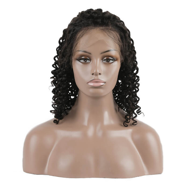 Curly Lace Front Bob Wigs, 100% Remy Hair Wig On Sale 10-22 inch